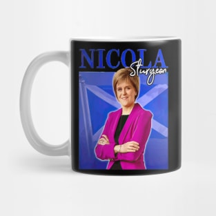 Nicola Sturgeon Retro Mug